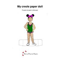 My creole paper doll