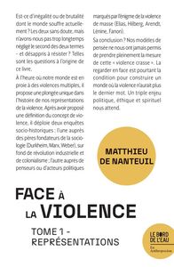 FACE A LA VIOLENCE - REPRESENTATIONS