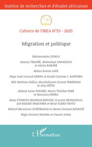 MIGRATION ET POLITIQUE - VOL53