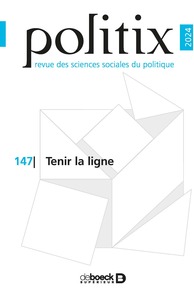 Politix n° 147 - Tenir la ligne
