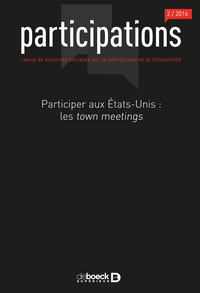 Participations 2016/2 - 15 - Participer aux Etats-Unis : les town meetings