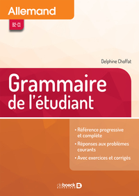 Allemand - Grammaire de l'étudiant