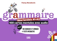Grammaire A1-A2 - Néerlandais : 100 cartes mentales avec audio