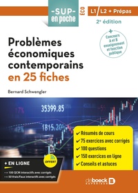 Problèmes économiques contemporains en 25 fiches