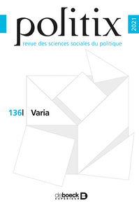 Politix 2021/4 - 136 - Varia
