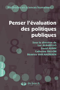 PENSER L'EVALUATION DES POLITIQUES PUBLIQUES