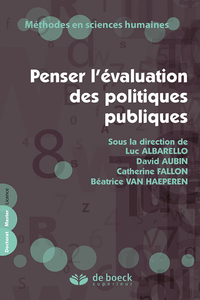 Penser l'évaluation des politiques publiques