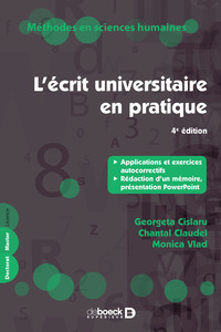 L'écrit universitaire en pratique