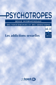 Psychotropes 2016/3-4 - Les addictions sexuelles