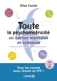 TOUTE LA PSYCHOMOTRICITE EN CARTES MENTALES ET SCHEMAS - TOUS LES VISUELS POUR REUSSIR EN IFP - L1 A