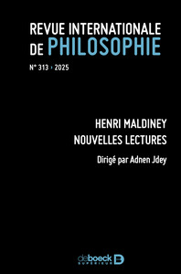 RIP_313 - Henri Maldiney. Nouvelles lectures