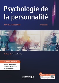 PSYCHOLOGIE DE LA PERSONNALITE