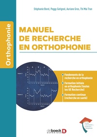 Manuel de recherche en orthophonie