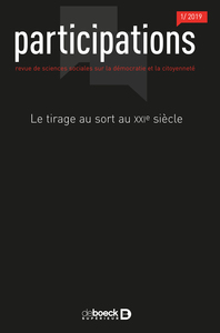 Participations 2019/1 - 23 - Le tirage au sort au XXIe siècle