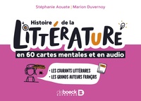 La littérature en 60 cartes mentales et en audio