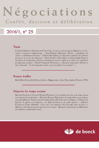 Négociations 2016/1 - 25 - Varia / Négocier les temps sociaux