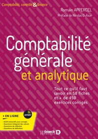 COMPTABILITE GENERALE ET ANALYTIQUE - TOUT CE QUIL FAUT SAVOIR EN 58 FICHES ET + DE 450 EXERCICES CO