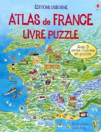 ATLAS DE FRANCE LIVRE PUZZLE