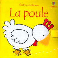 La poule - Livre tissu