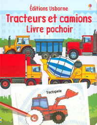 TRACTEURS ET CAMIONS - LIVRE POCHOIR