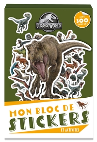JURASSIC WORLD - MON BLOC DE STICKERS ET ACTIVITES