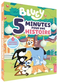 BLUEY - 5 MINUTES POUR UNE HISTOIRE - RECUEIL D'HISTOIRES