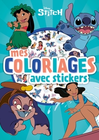 STITCH - Mes Coloriages avec stickers - Disney