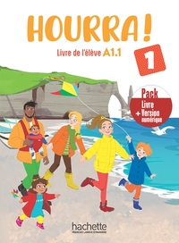 HOURRA ! 1 - PACK LIVRE DE L'ELEVE + VERSION NUMERIQUE (A1.1)