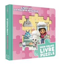 Gabby et la maison magique - Mon grand livre puzzle