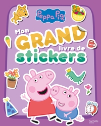 PEPPA PIG - MON GRAND LIVRE DE STICKERS