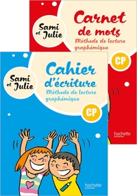 Sami et Julie, Méthode de lecture graphémique CP, Le cahier d'écriture / Le carnet de mots