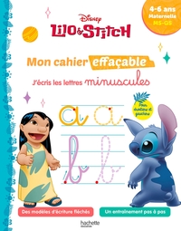 Disney - Lilo et Stitch - Mon cahier effaçable - J'écris les lettres minuscules (4 - 6 ans)