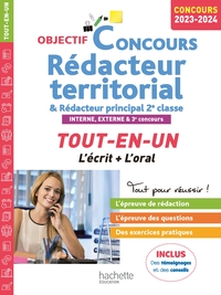 Objectif Concours Rédacteur territorial et rédacteur principal 2023 : externe, interne et 3e voie