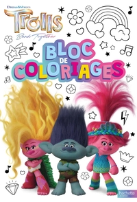 LES TROLLS - BLOC DE COLORIAGES