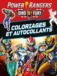 POWER RANGERS - COLORIAGES ET AUTOCOLLANTS