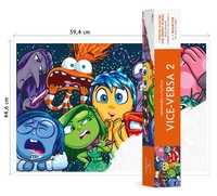 COLORIAGE MYSTERE DISNEY - POSTER VICE VERSA - COLORIE LES CHIFFRES ET DECOUVRE L'IMAGE