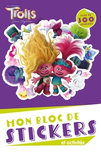 LES TROLLS - BLOC DE STICKERS ET ACTIVITES