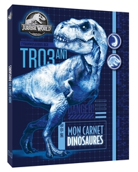 JURASSIC WORLD - MON CARNET DES DINOSAURES - CARNET BADGE