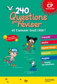 QUESTIONS POUR REVISER - DU CP AU CE1 - CAHIER DE VACANCES 2024