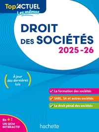 TOP'ACTUEL DROIT DES SOCIETES 2025-2026