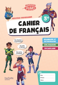 MISSION PLUMES 5E - CAHIER ELEVE - ED. 2026