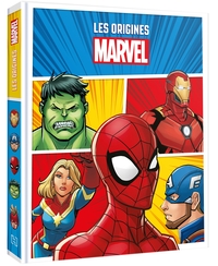 MARVEL - LES ORIGINES DES SUPER HEROS - SPIDER-MAN, HULK, IRON-MAN, CAPTAIN MARVEL, CAPTAIN AMERICA