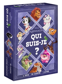 DISNEY ANIMAUX - "QUI SUIS-JE ?" - BOITE DE JEU DE CARTES