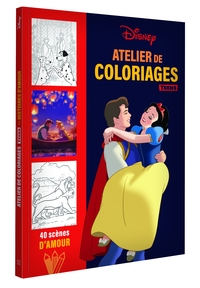 DISNEY TEENS - ATELIER DE COLORIAGES - HISTOIRES D'AMOUR