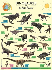 DINOSAURES AVEC LE PETIT PRINCE - POSTER