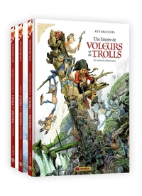 HISTOIRE DE VOLEURS ET DE TROLLS (UNE) - T01 - UNE HISTOIRE DE VOLEURS ET DE TROLLS - PACK PROMO VOL