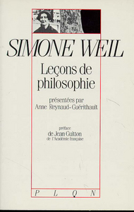 Leçons de philosophie Roanne 1933-1934