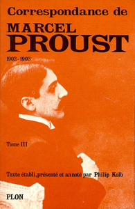 Marcel Proust Correspondance tome 2