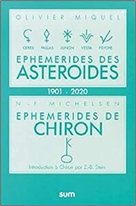 Éphémérides des Astéroïdes et de Chiron 1900-2025