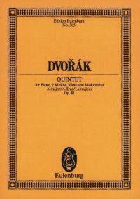 PIANO QUINTET A MAJOR OP. 81 POCHE